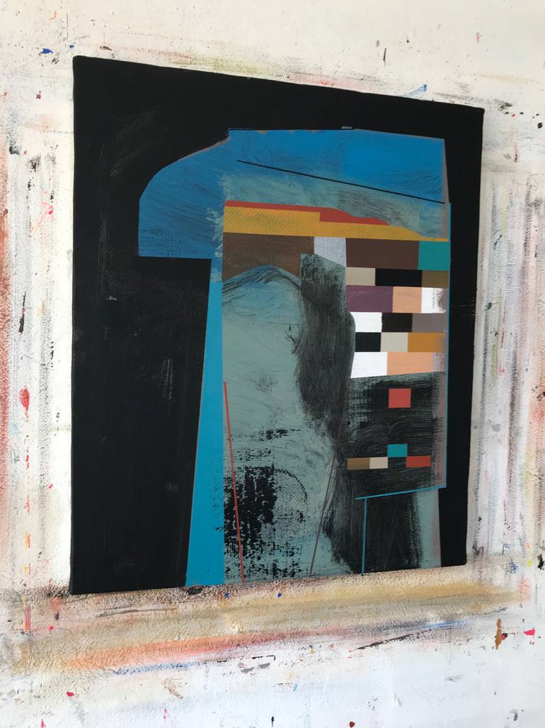Original Abstract Expressionism Abstract Painting by Jim Harris