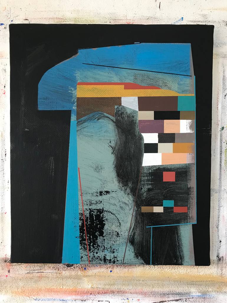 Original Abstract Expressionism Abstract Painting by Jim Harris
