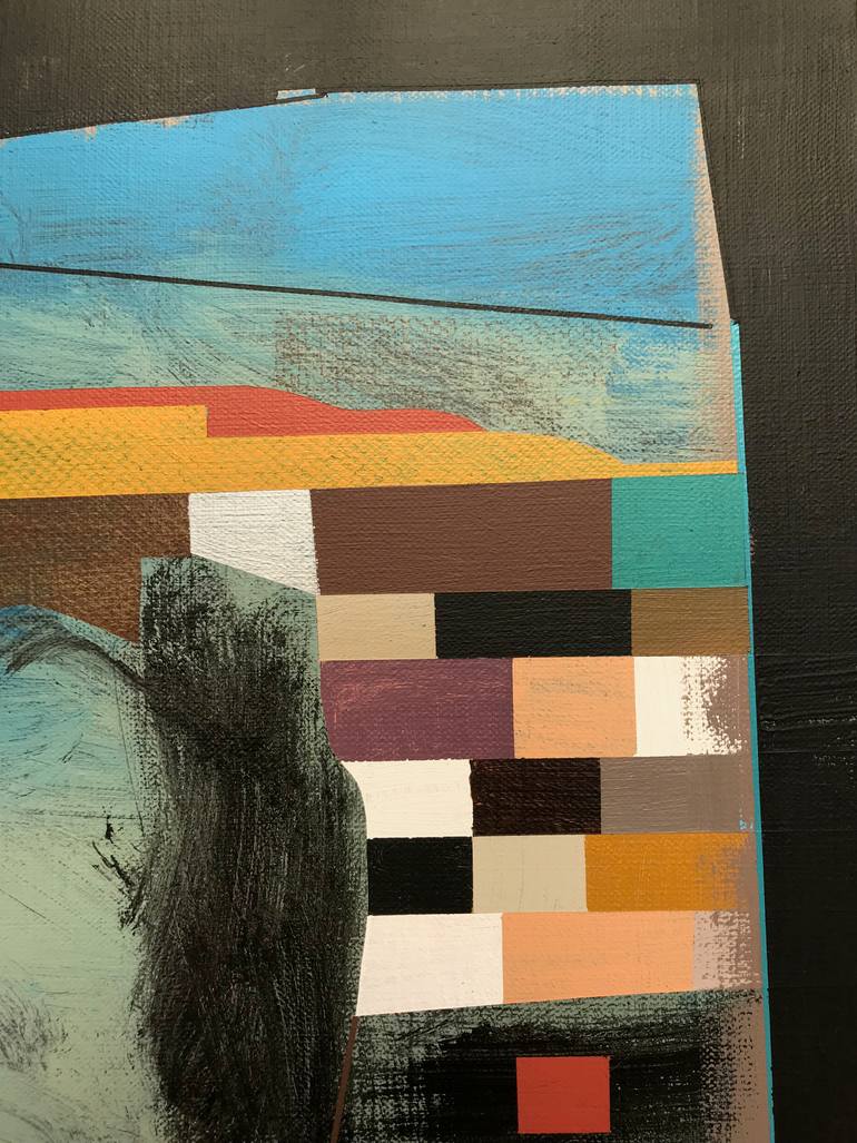 Original Abstract Expressionism Abstract Painting by Jim Harris