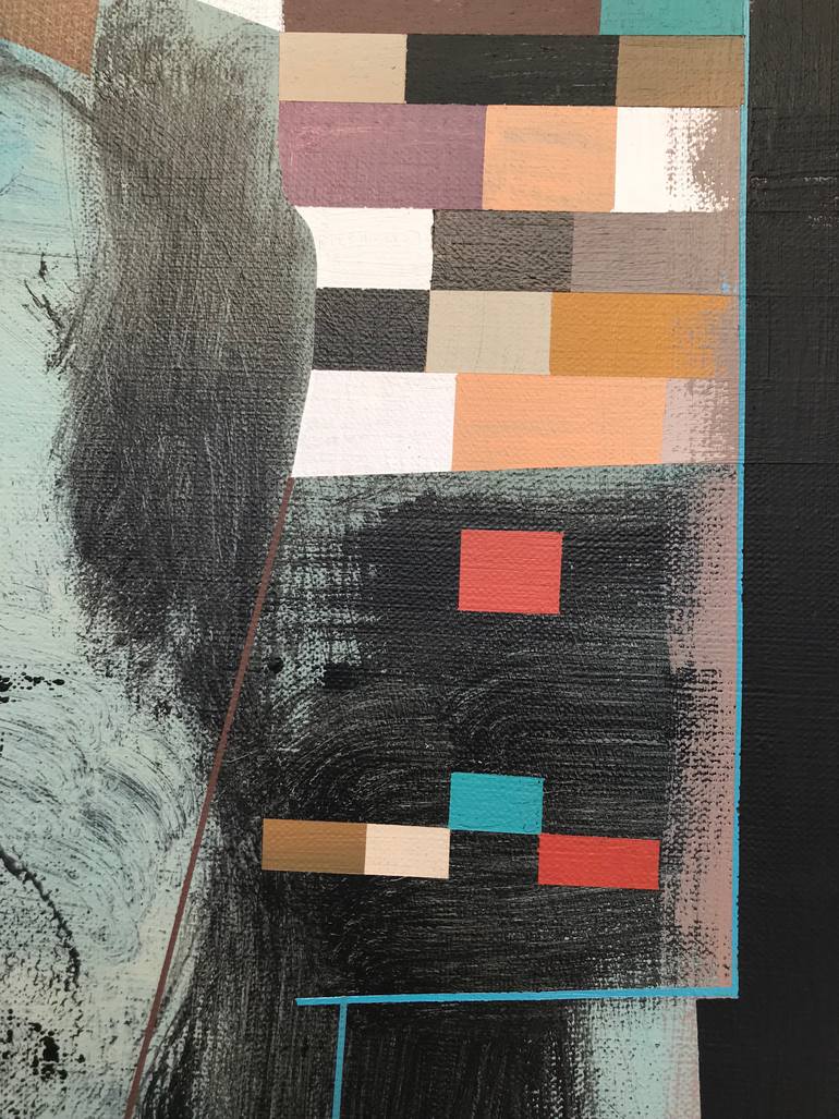 Original Abstract Expressionism Abstract Painting by Jim Harris