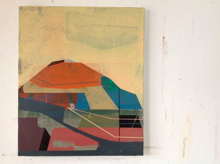 Original Abstract Expressionism Abstract Painting by Jim Harris