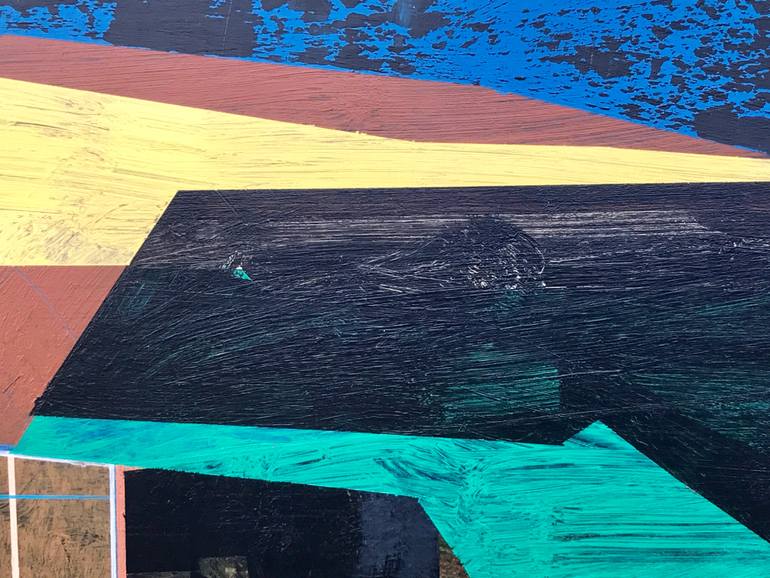 Original Abstract Expressionism Abstract Painting by Jim Harris