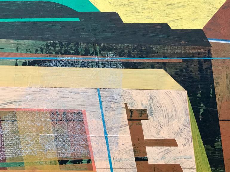 Original Abstract Expressionism Abstract Painting by Jim Harris
