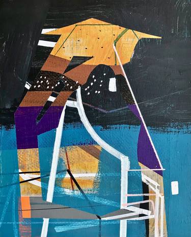 Print of Figurative Abstract Paintings by Jim Harris