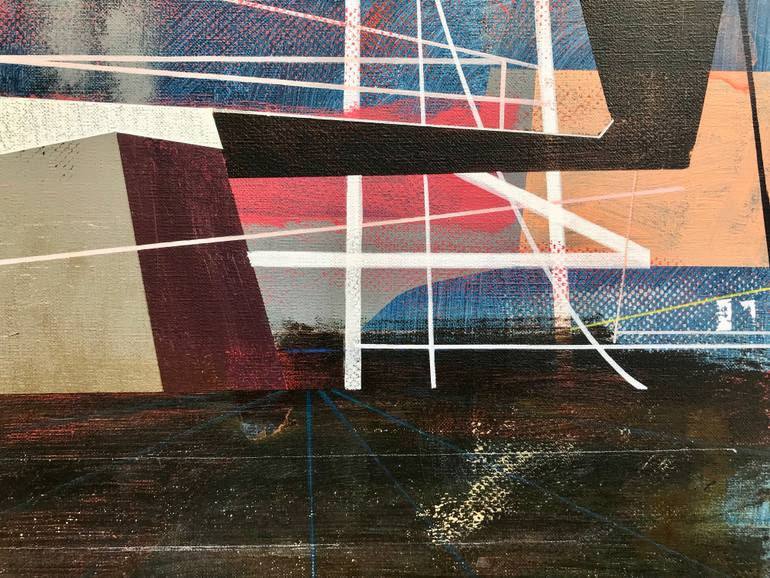 Original Abstract Expressionism Abstract Painting by Jim Harris