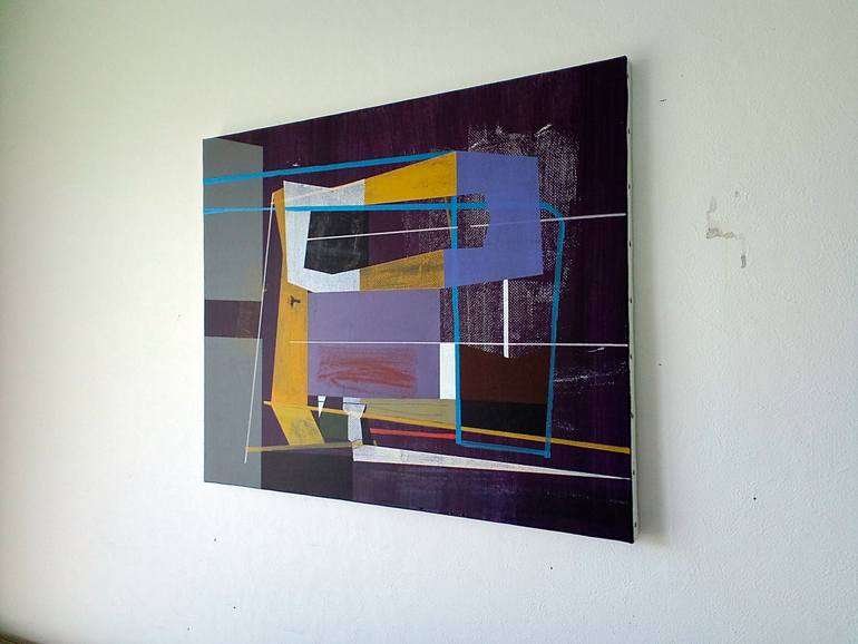 Original Abstract Expressionism Abstract Painting by Jim Harris