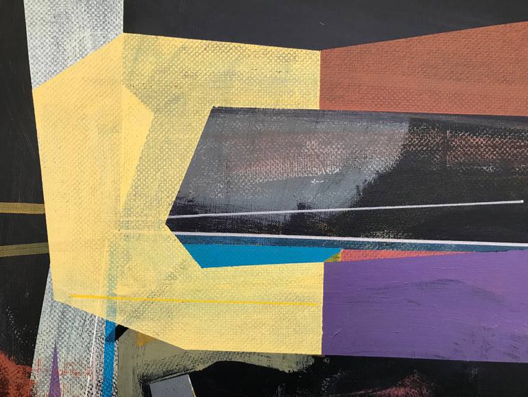 Original Abstract Expressionism Abstract Painting by Jim Harris