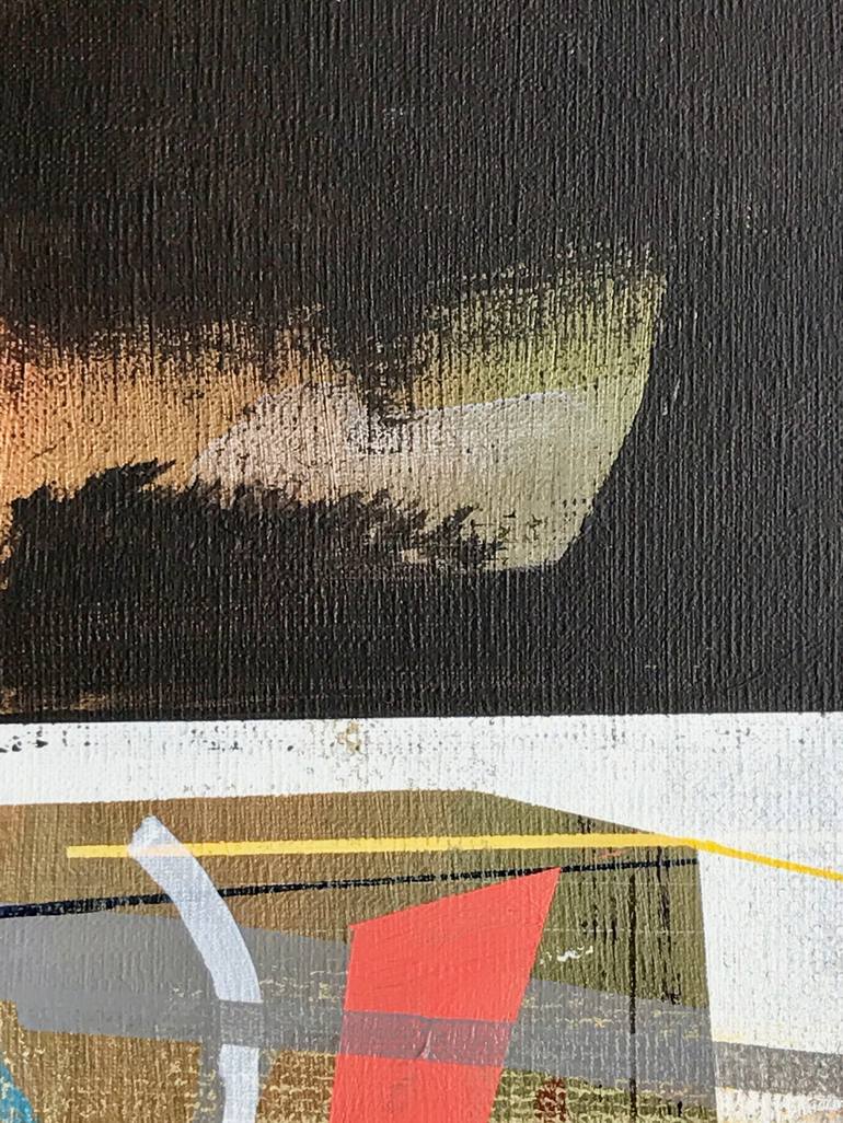 Original Abstract Expressionism Abstract Painting by Jim Harris