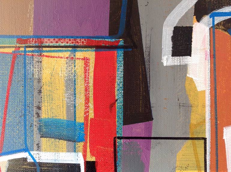 Original Abstract Expressionism Abstract Painting by Jim Harris