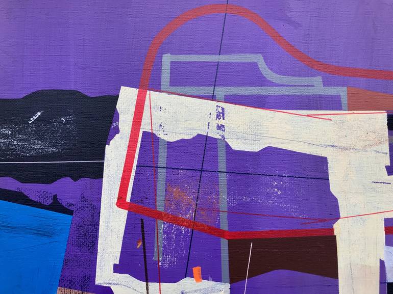 Original Abstract Expressionism Abstract Painting by Jim Harris