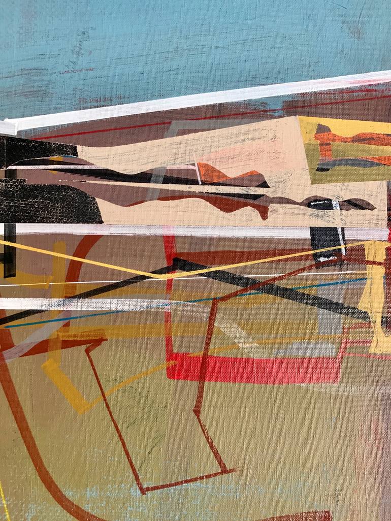 Original Abstract Expressionism Abstract Painting by Jim Harris