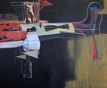 Original Abstract Expressionism Abstract Paintings by Jim Harris