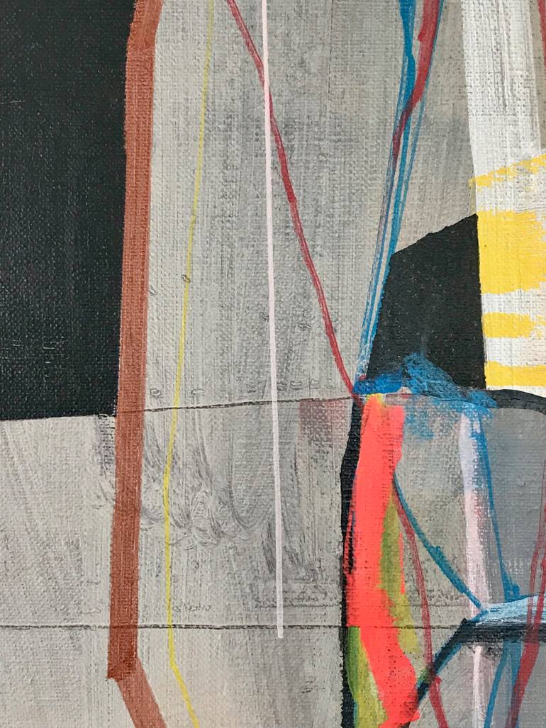 Original Abstract Expressionism Abstract Painting by Jim Harris