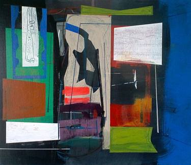 Print of Abstract Interiors Paintings by Jim Harris