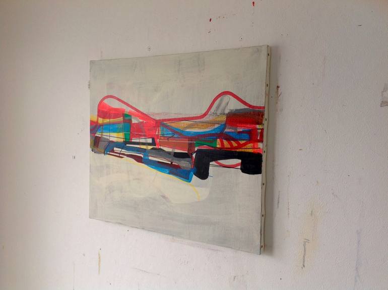 Original Abstract Expressionism Abstract Painting by Jim Harris