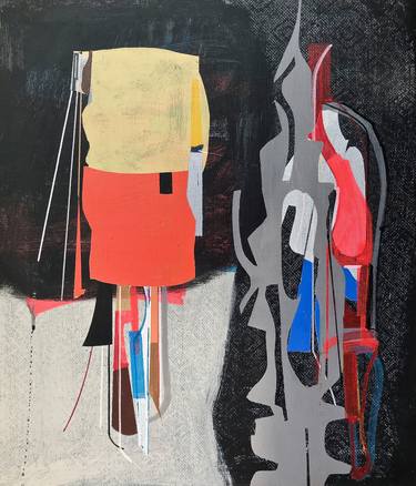 Original Abstract Paintings by Jim Harris