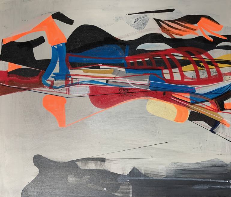 Original Abstract Painting by Jim Harris