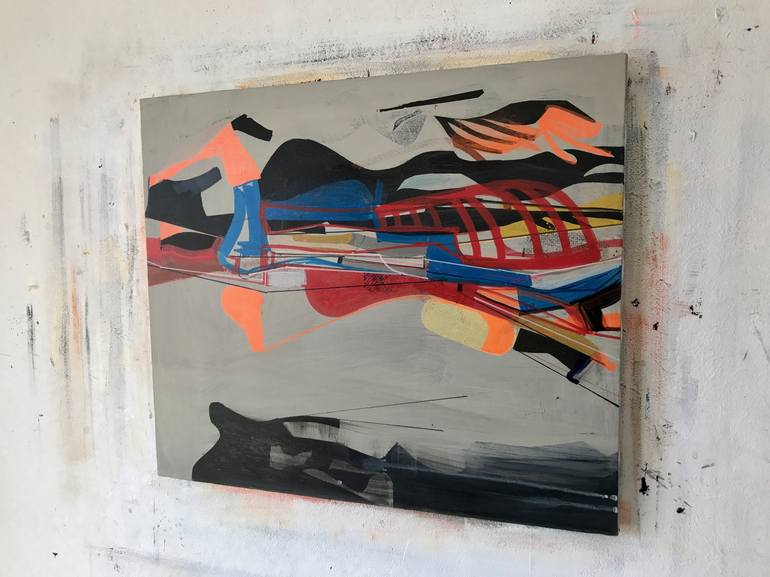 Original Abstract Painting by Jim Harris