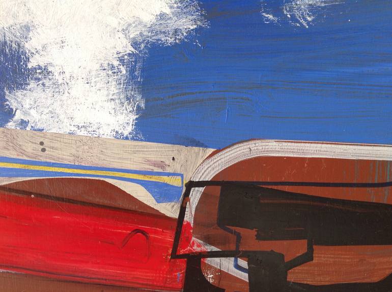 Original Abstract Landscape Painting by Jim Harris