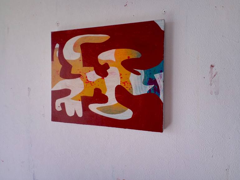 Original Abstract Expressionism Abstract Painting by Jim Harris