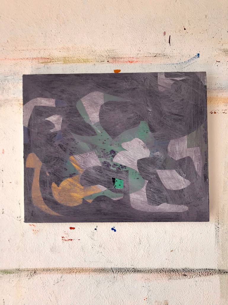 Original Abstract Expressionism Abstract Painting by Jim Harris