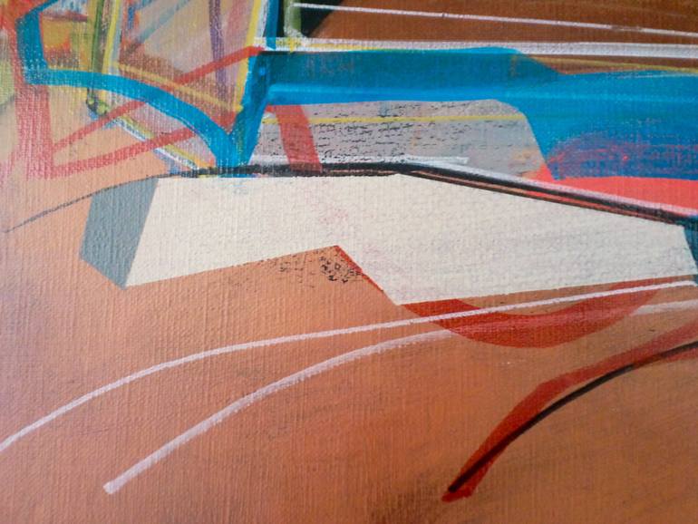 Original Abstract Expressionism Abstract Painting by Jim Harris