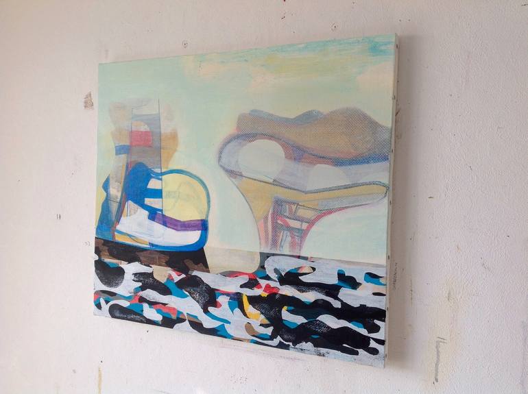 Original Abstract Landscape Painting by Jim Harris