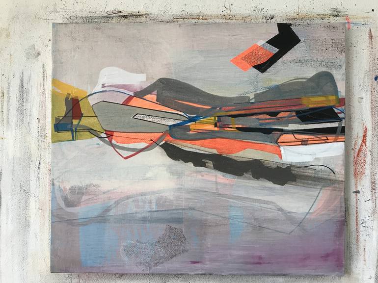 Original Abstract Expressionism Abstract Painting by Jim Harris