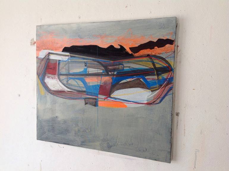 Original Abstract Painting by Jim Harris