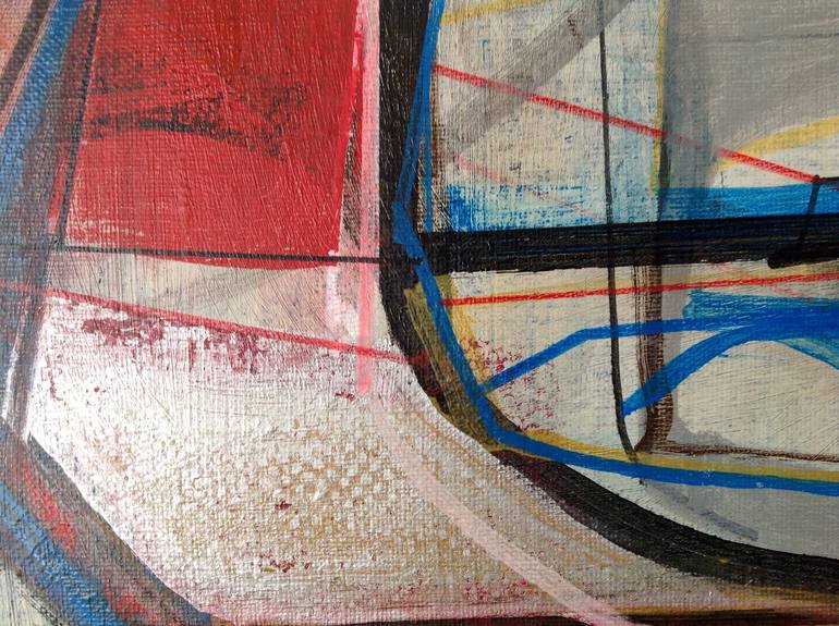 Original Abstract Expressionism Abstract Painting by Jim Harris