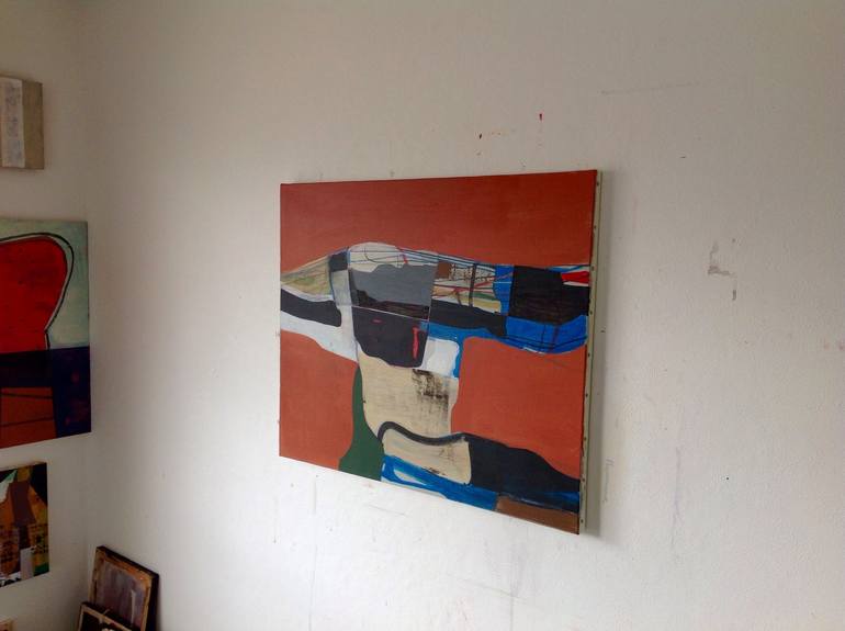 Original Abstract Expressionism Abstract Painting by Jim Harris