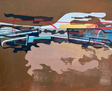 Original Abstract Expressionism Abstract Paintings by Jim Harris