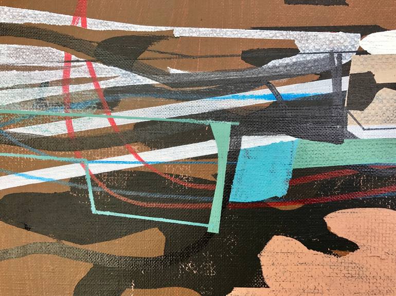 Original Abstract Expressionism Abstract Painting by Jim Harris