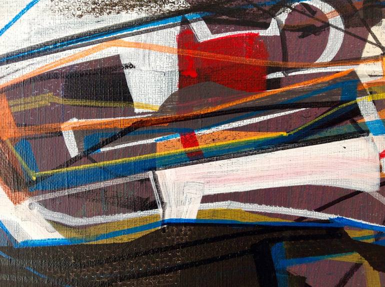 Original Abstract Expressionism Abstract Painting by Jim Harris