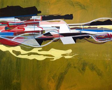 Original Abstract Expressionism Abstract Paintings by Jim Harris