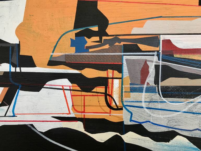 Original Abstract Painting by Jim Harris