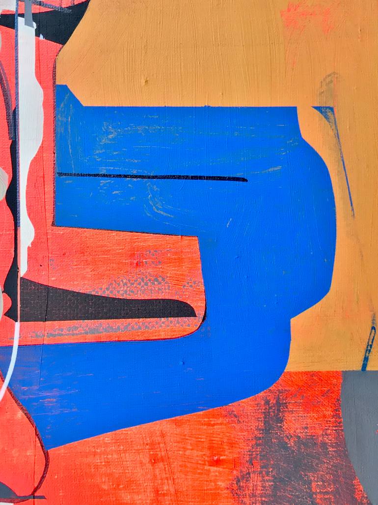 Original Abstract Expressionism Abstract Painting by Jim Harris