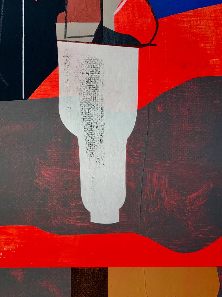 Original Abstract Expressionism Abstract Painting by Jim Harris