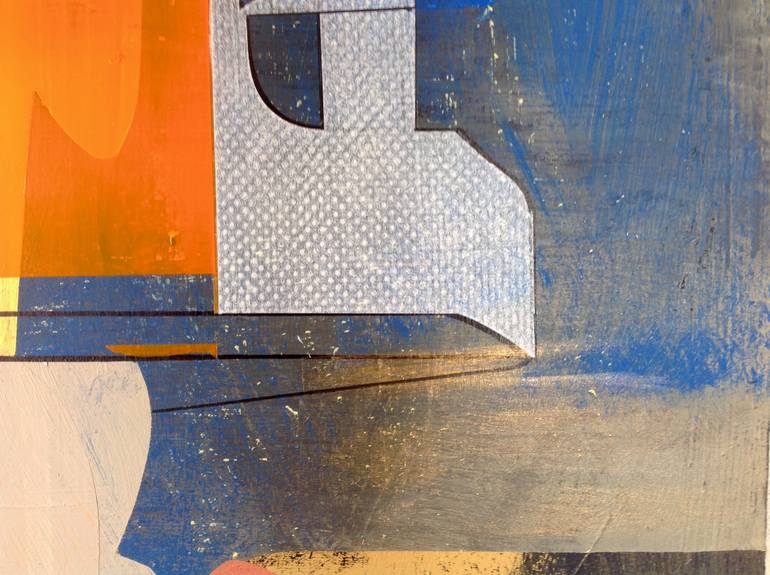 Original Abstract Expressionism Abstract Painting by Jim Harris