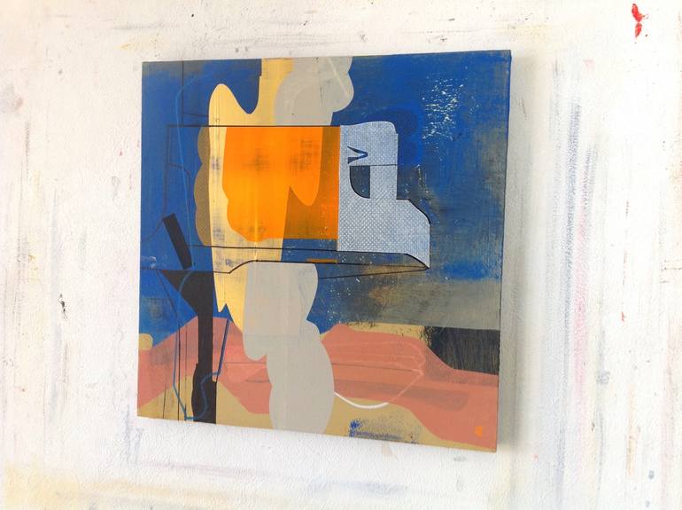 Original Abstract Expressionism Abstract Painting by Jim Harris