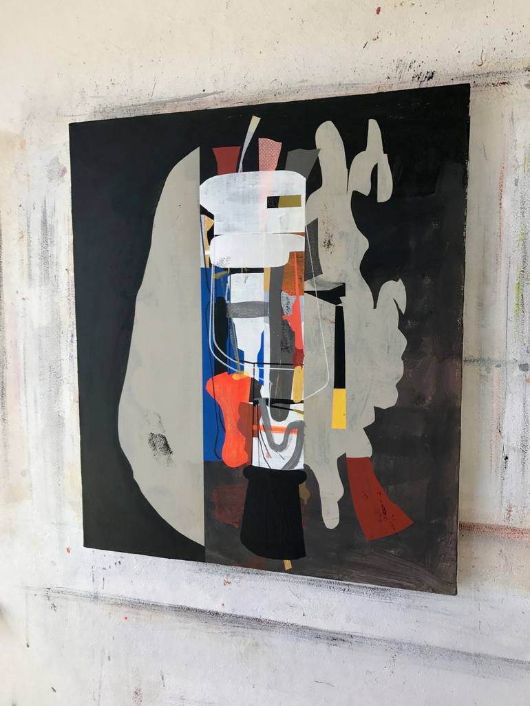 Original Abstract Expressionism Abstract Painting by Jim Harris