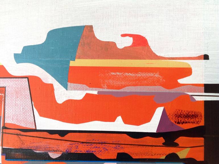 Original Abstract Expressionism Abstract Painting by Jim Harris