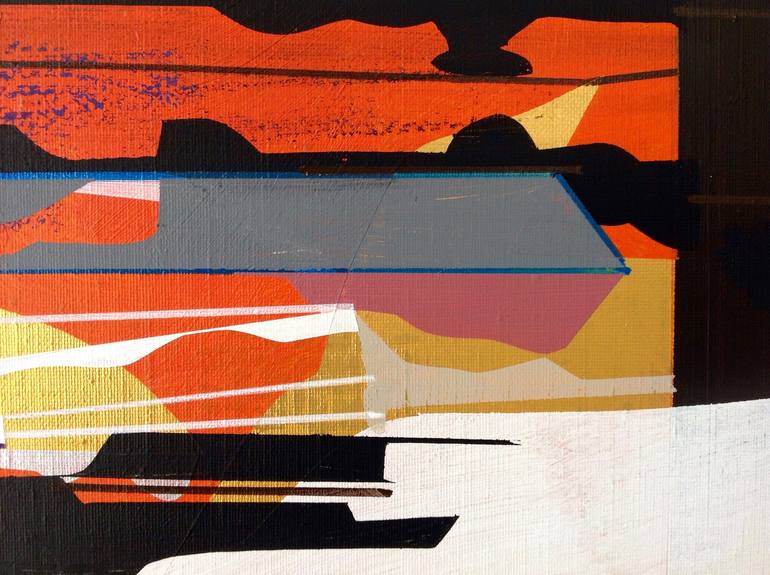 Original Abstract Expressionism Abstract Painting by Jim Harris