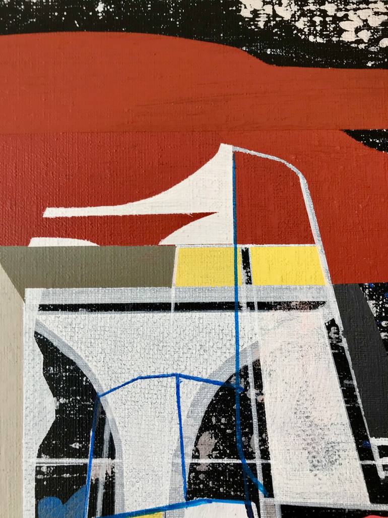 Original Abstract Expressionism Abstract Painting by Jim Harris