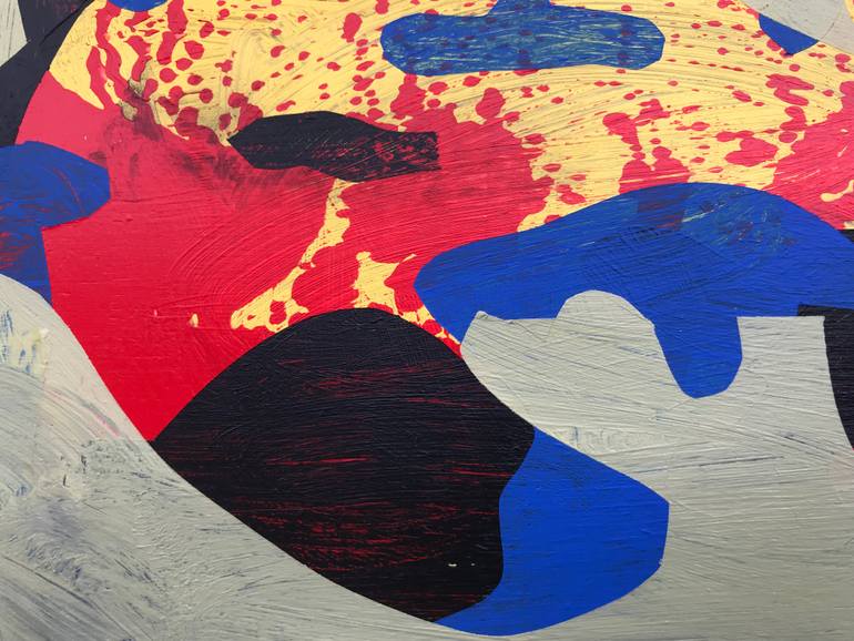 Original Abstract Expressionism Abstract Painting by Jim Harris