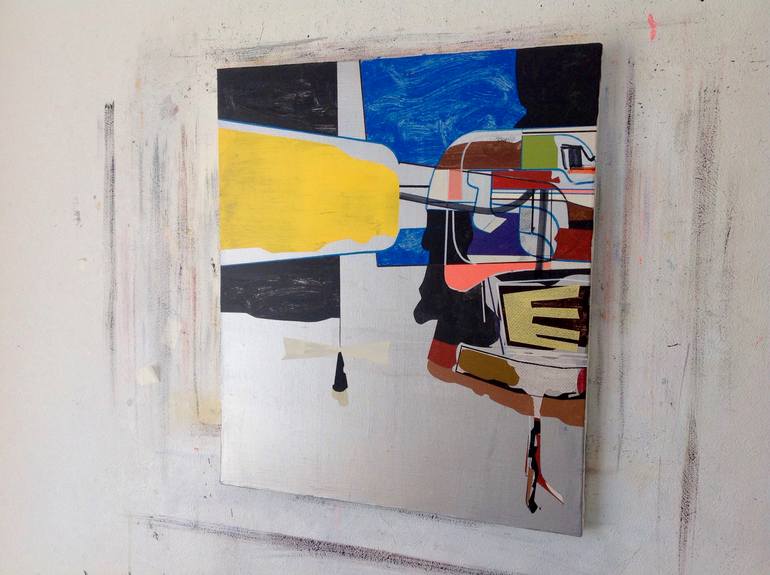 Original Abstract Expressionism Abstract Painting by Jim Harris