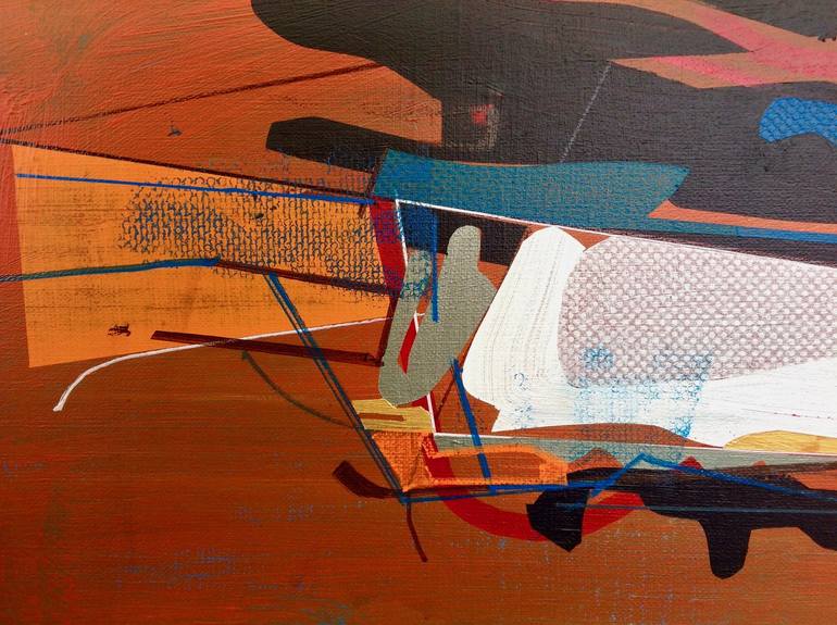 Original Abstract Expressionism Abstract Painting by Jim Harris