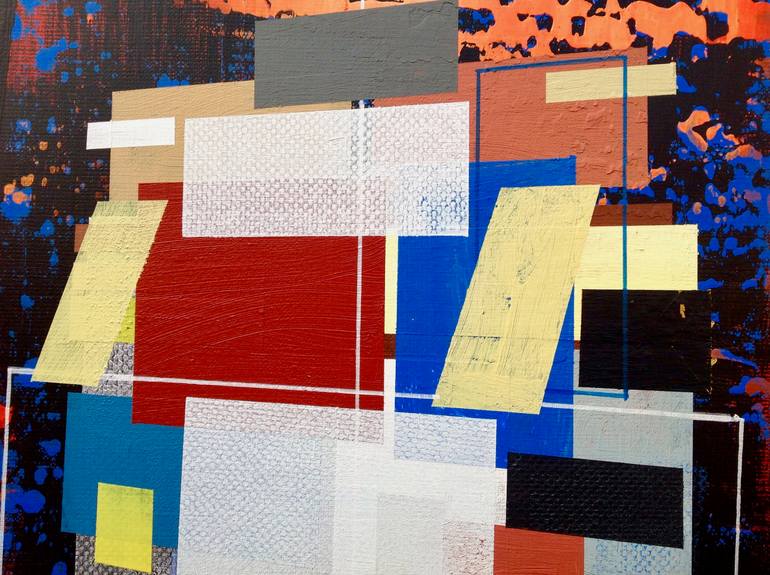 Original Abstract Expressionism Abstract Painting by Jim Harris