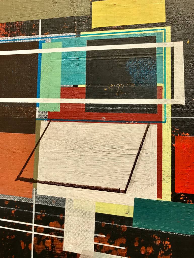 Original Abstract Expressionism Abstract Painting by Jim Harris