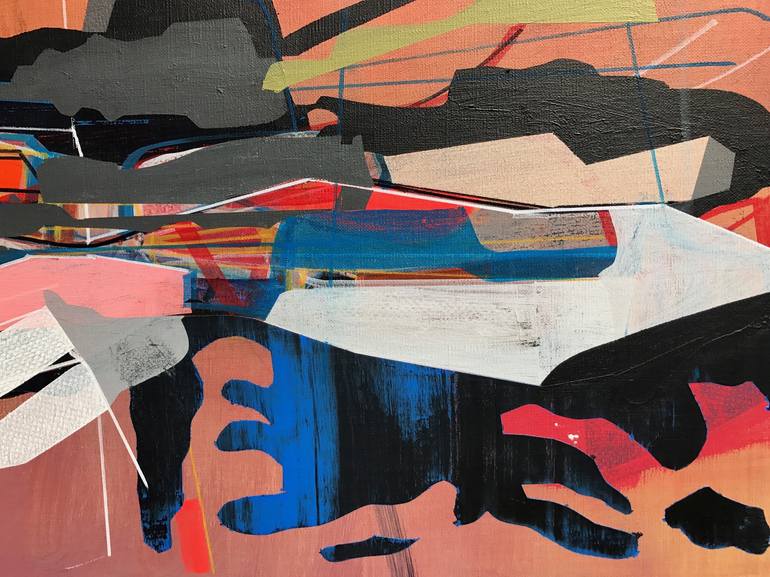 Original Abstract Painting by Jim Harris